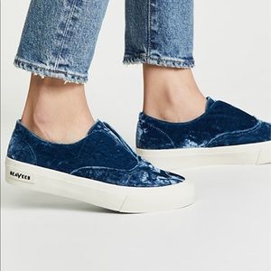 SeaVees  Sunset Strip Crushed Velvet Sneakers